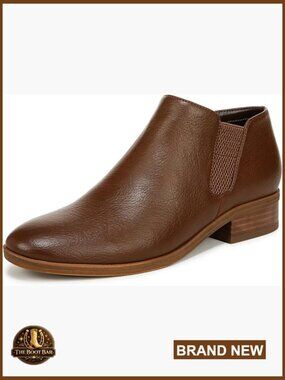Ankle boots for women with side zip and block heel